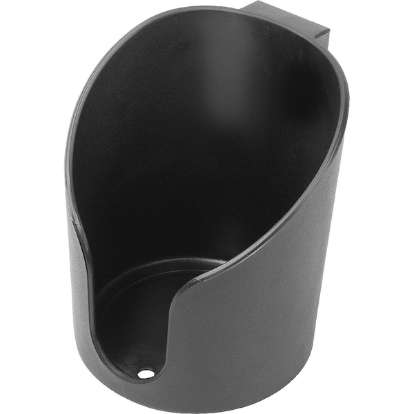 Cup Holder, Closed, Antistatic, L=106, B=33, H=118, D=100, Polyamide Black